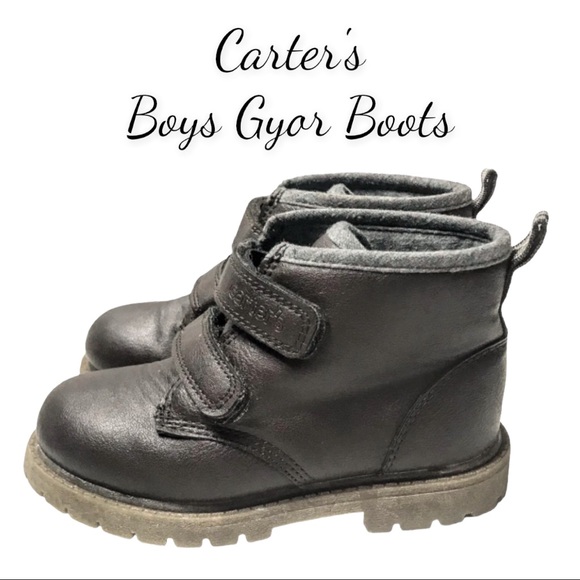 Carter's Boys Gyor Work Boots With Velcro Fastener - Picture 1 of 12